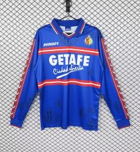 Getafe Home Long Sleeve  Fans 1:1 Quality Soccer Jersey  1998