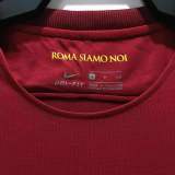 Retro Roma Home 1:1 Quality Soccer Jersey  20017-2018