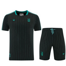 Liverpool  T-shirt  Black 1:1 Quality Soccer Jersey  25-26