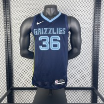 Memphis Grizzlies Blue #36 SMART 1:1 Quality NBA Jerseys 2023