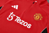 Manchester United Training Tracksuit Red (Kids And Man )  1:1  25-26