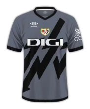 Rayo Vallecano third away Fans   1:1 Quality Soccer Jersey   24-25