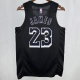 Lakers JAMES #23 Black Honor Edition NBA Jerseys 24-25