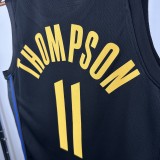Golden State Warriors BLACK JORDAN #11 THOMPSON   1:1 Quality NBA Season Jerseys 2025