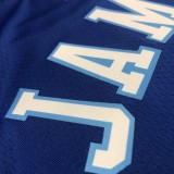 Retro Los Angeles Lakers Blue #6 JAMES 1:1 Quality NBA Season Jerseys 2021