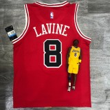 Chicago Bulls Red #8 LAVINE 1:1 Quality NBA  Season Jerseys