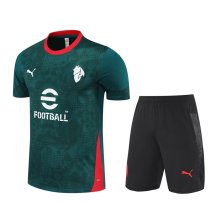 AC Training  Fans Kits  1:1 Quality Soccer Jersey 25-26 (Kids And Man )