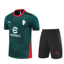 AC Training  Fans Kits  1:1 Quality Soccer Jersey 25-26 (Kids And Man )
