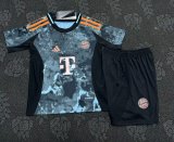 Bayern Munich away  Kids 1:1 Quality Soccer Jersey   24-25
