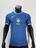 Brazil  Away  Player 1:1 Quality Soccer Jersey  24-25