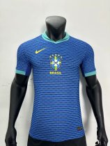 Brazil  Away  Player 1:1 Quality Soccer Jersey  24-25