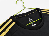 Retro Real Madrid Long sleeve Away  1:1 Quality Soccer Jersey   2011-2012