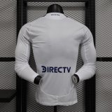 Boca Juniors away Long sleeves Player  1:1 Quality Soccer Jersey   24-25