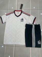 Mexico Away Kids   1:1 Quality Soccer Jersey 25-26
