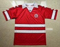 Retro Denmark home Fans 1:1 Quality Soccer Jersey  1988