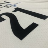 Brooklyn Nets City Edition Graffiti White #21 ALDRIDGE 1:1 Quality NBA  Season Jerseys 2021