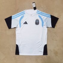 Argentina Training Fans White  1:1 Quality Soccer Jersey 26-27（2026）
