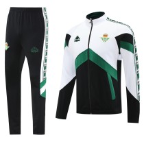 Betis Retro   Black  White Jacket  Tracksuit  1:1  25-26