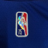 Golden State Warriors Blue V-Neck #9 IGUODALA 1:1 Quality NBA Season Jerseys 75 Year