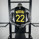 Golden State Warriors BLACK JORDAN #22 WIGGINS  1:1 Quality NBA Season Jerseys 2025