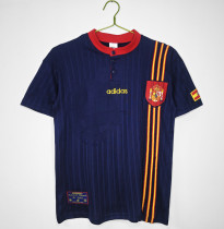 Retro Spain Away 1:1 Quality Soccer Jersey   1996