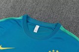 Brazil Training  Fans Kits White (Kids And Man 16-2XL) 1:1 Quality Soccer Jersey 26-27 (2026)