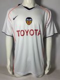 Retro Valencia Home 1:1 Quality Soccer Jersey   2004-2005