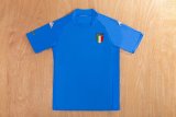 Retro Italy Home Blue  1:1 Quality Soccer Jersey  2002