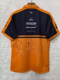 F1 McLaren Orange polo  Short Sleeve Racing Suit 2026