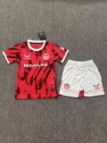 Kaiserslautern Home Kids Fans 1:1 Quality Soccer Jersey  25-26