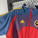 Spain Windbreaker Blue Red 1:1 Quality Windbreaker  Jersey  26-27 (2026)
