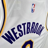 Los Angeles Lakers White #0 WESTBROOK 1:1 Quality NBA Season Jerseys 2023