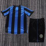 Retro Inter Milan Home Kids  1:1 Quality Soccer Jersey 1999-2000