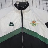 Betis Windbreaker White  Green 1:1 Quality Soccer Jersey  1995-1997