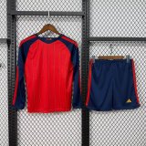 Spain Home Long  Kids fans 1:1 Quality Soccer Jersey 26-27（2026）
