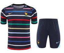 France Training clothing set  1:1 Quality Soccer Jersey   24-25