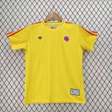 Colombia T-shirt Retro leisure  Yellow 1:1 Quality Soccer Jersey 26-27 (2026)