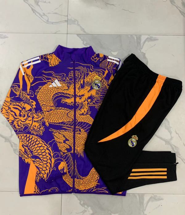 Real Madrid Jacket  Tracksuit  1:1  24 -25