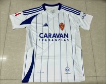 Real Zaragoza home  Fans  1:1 Quality Soccer Jersey   24-25