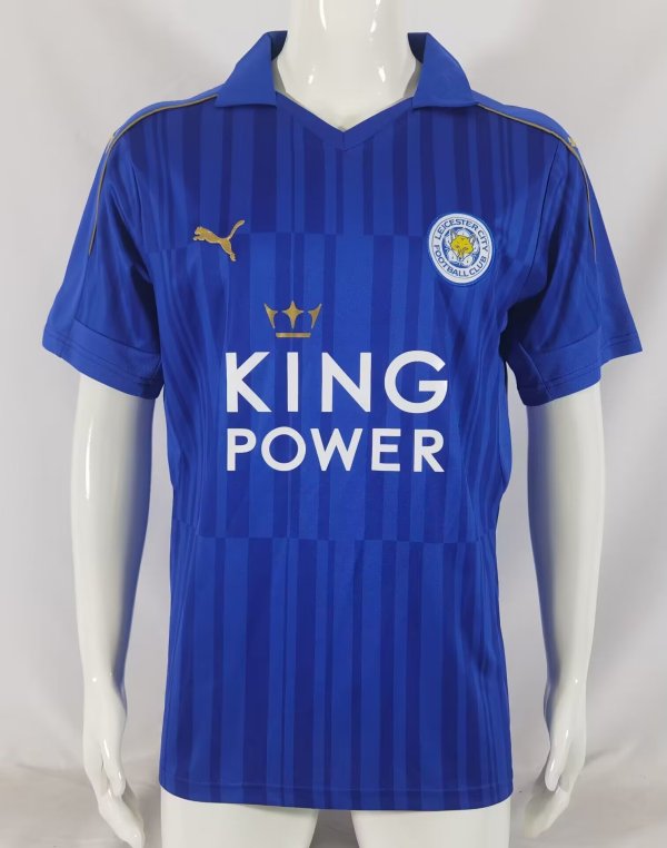Retro Leicester City  Home fans 1:1 Quality Soccer Jersey  16-17