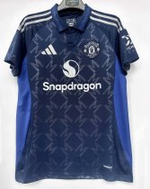 Manchester United away  Fans 1:1 Quality Soccer Jersey    24-25