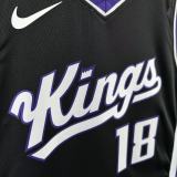 Sacramento Kings Black #18 WESTBROOK 1:1 Quality NBA  Season Jerseys 2024