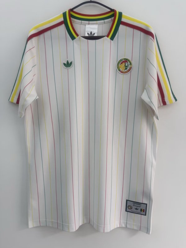 Senegal T-shirt Retro leisure  White 1:1 Quality Soccer Jersey 26-27 (2026)