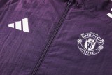 Manchester United Windbreaker Purple 1:1 25-26