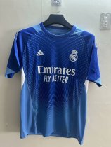 Real Madrid Goalkeeper Blue  fans 1:1 Quality Soccer Jersey   25-26
