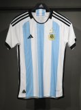 Argentina Home   Player  3 Stars  1:1 Quality Soccer Jersey  2022