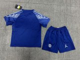 PSG Paris 3R three away Kids 1:1 Quality Soccer Jersey  24-25