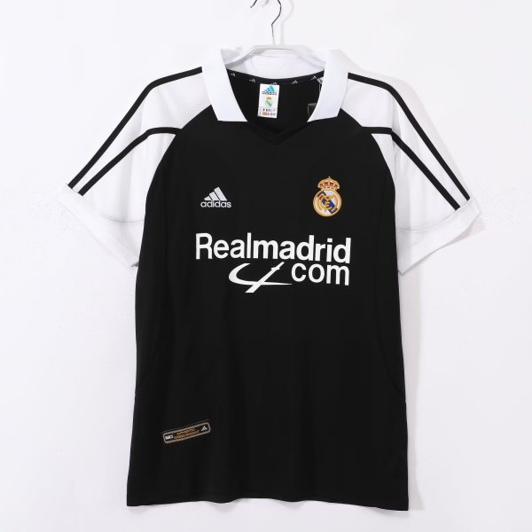 Retro Real Madrid away fans 1:1 Quality Soccer Jersey  2001-2002