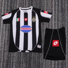 Retro Juventus Home Kids 1:1 Quality Soccer Jersey 2002-2003