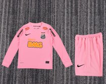 Retro Santos Third Away Long  Sleeve Kids   1:1 Quality Soccer Jersey 2012-2013